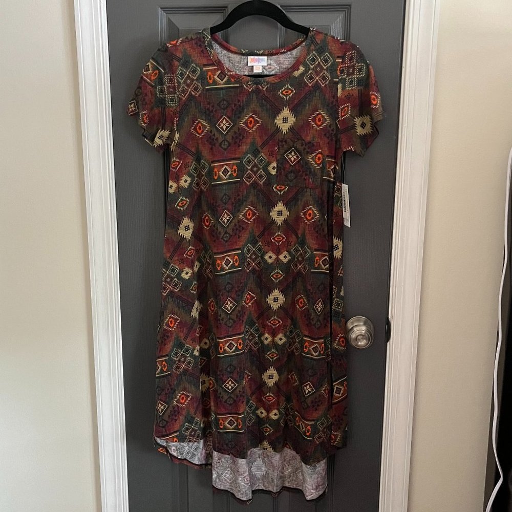 NWT LuLaRoe Carly Dress, Size XXS